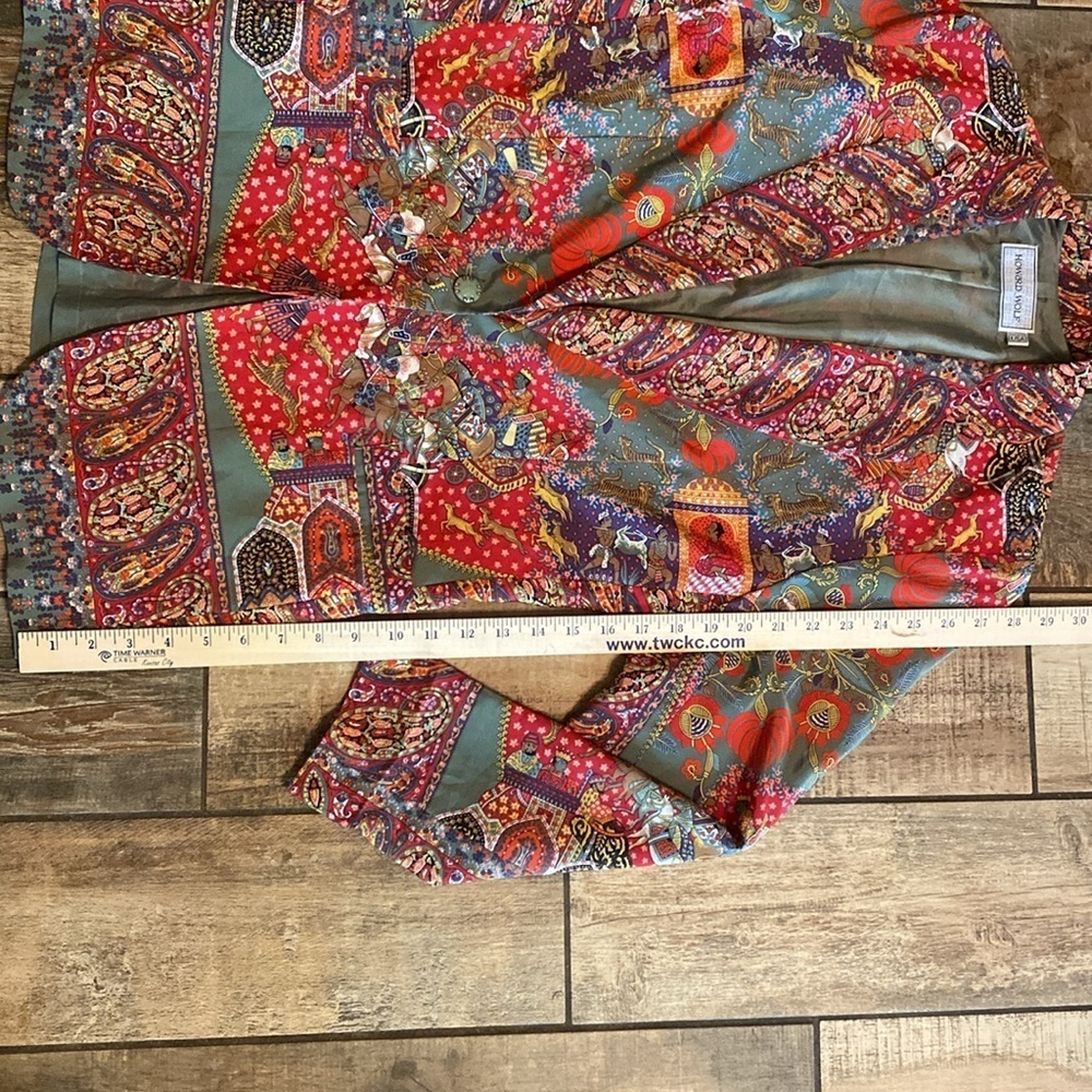 Howard Wolf vintage Multicolor Patterned Blazer - Picture 9 of 12